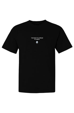 Open image in slideshow, Heavyweight Black T Shirt
